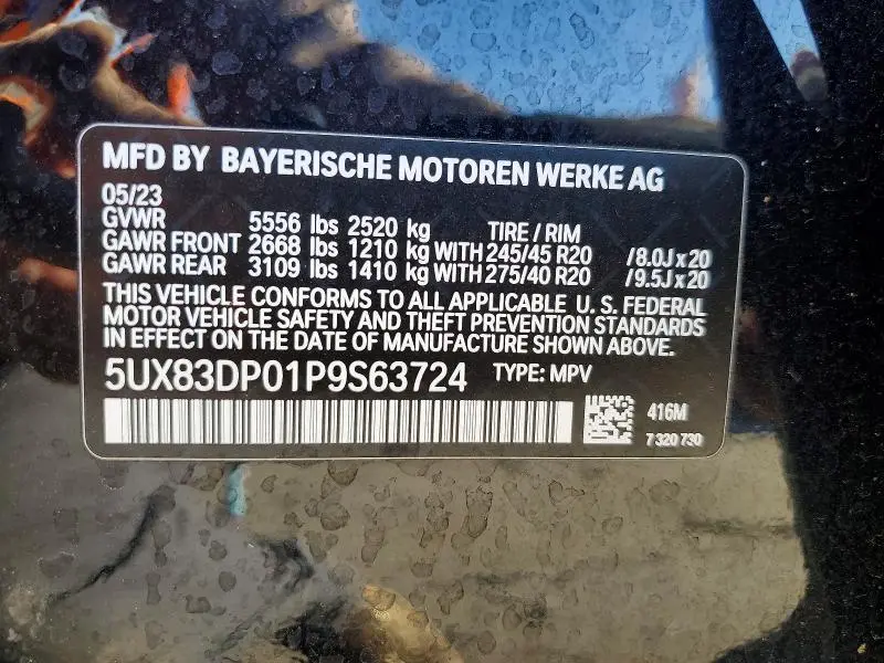 2023 BMW X3 M40I  