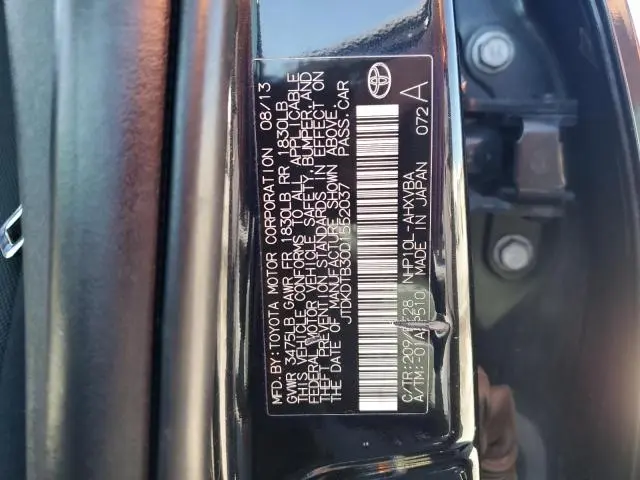 2013 TOYOTA PRIUS C   