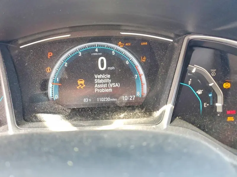 2019 HONDA CIVIC EXL  