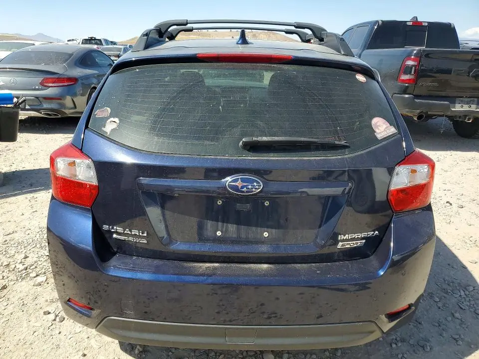 2016 SUBARU IMPREZA SPORT LIMITED  