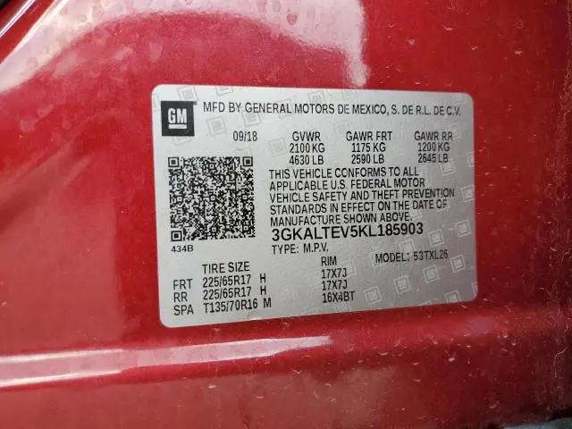 2019 GMC TERRAIN SLE  