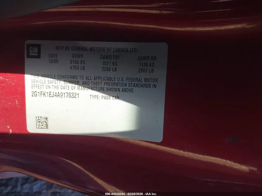 2010 CHEVROLET CAMARO 2SS