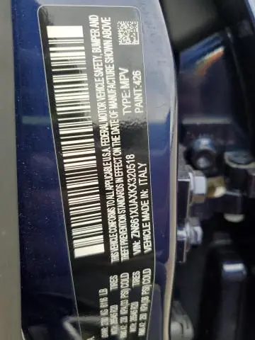 2019 MASERATI LEVANTE   