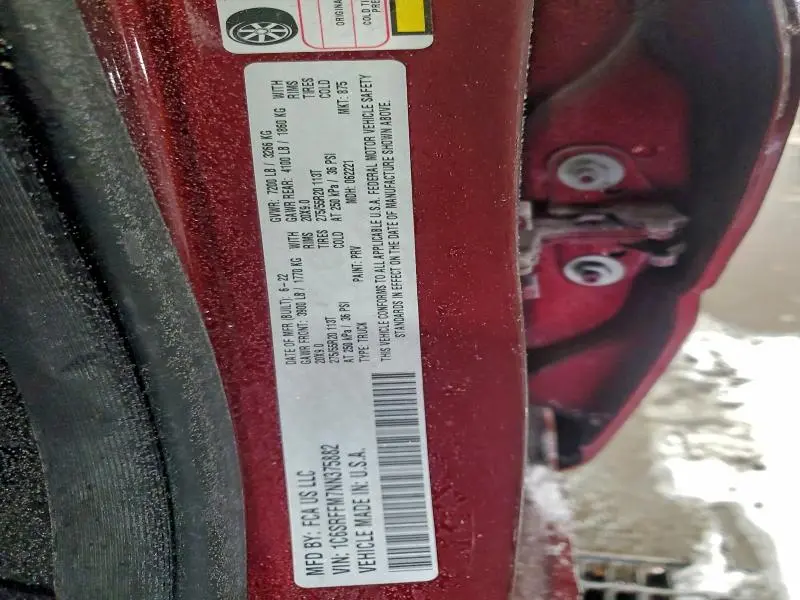 2022 RAM 1500 BIG HORN/LONE STAR  