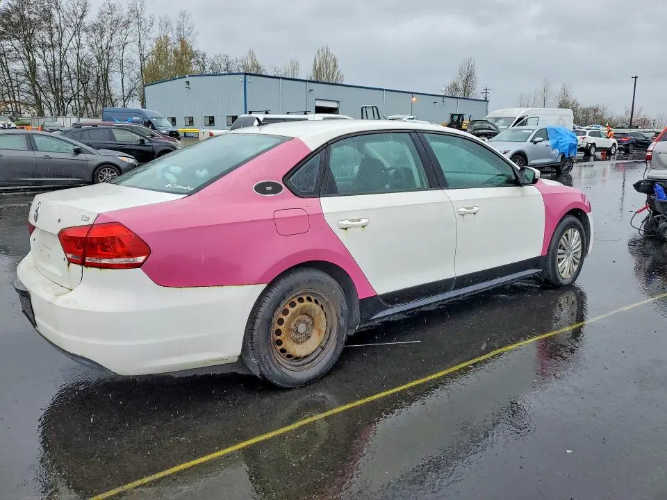 2014 VOLKSWAGEN PASSAT S  