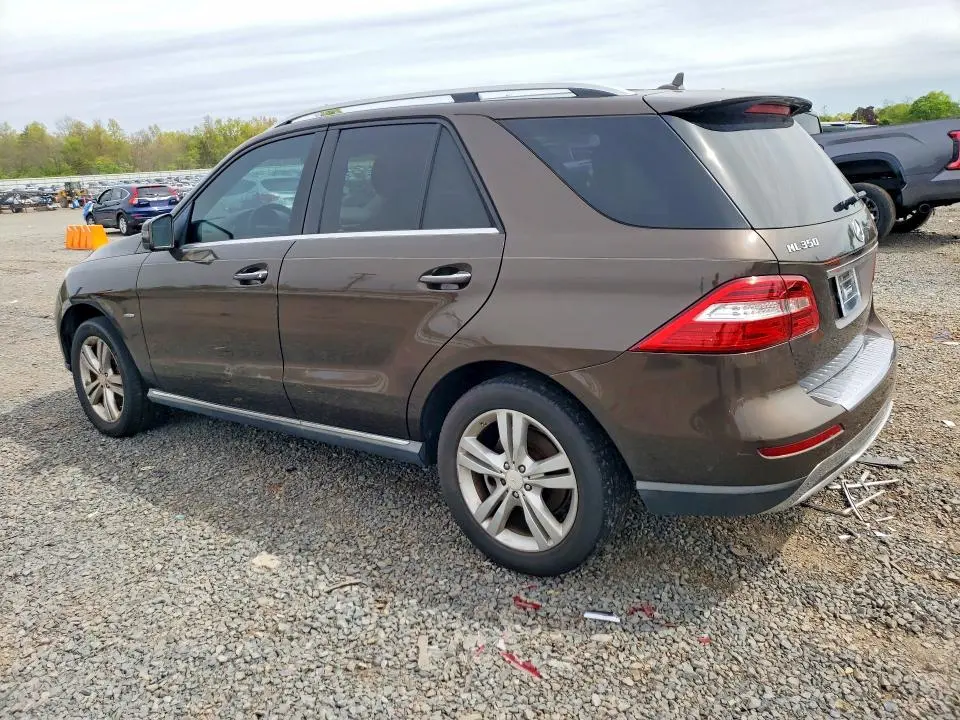 2012 MERCEDES-BENZ ML 350 4MATIC  