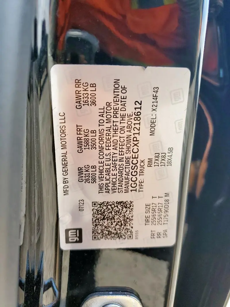 2023 CHEVROLET COLORADO LT  