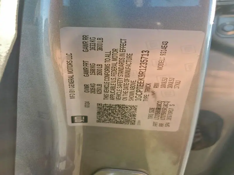 2024 CHEVROLET COLORADO TRAIL BOSS  