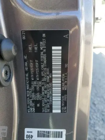 2021 TOYOTA SIENNA LE  