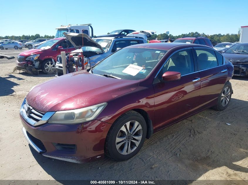 2013 HONDA ACCORD LX