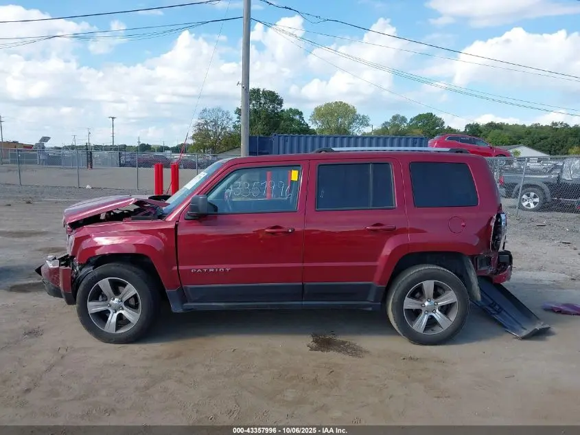 2016 JEEP PATRIOT HIGH ALTITUDE EDITION