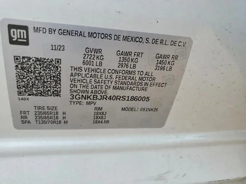 2024 CHEVROLET BLAZER 3LT  