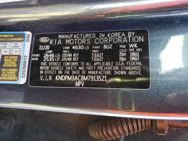 2021 KIA SPORTAGE LX  