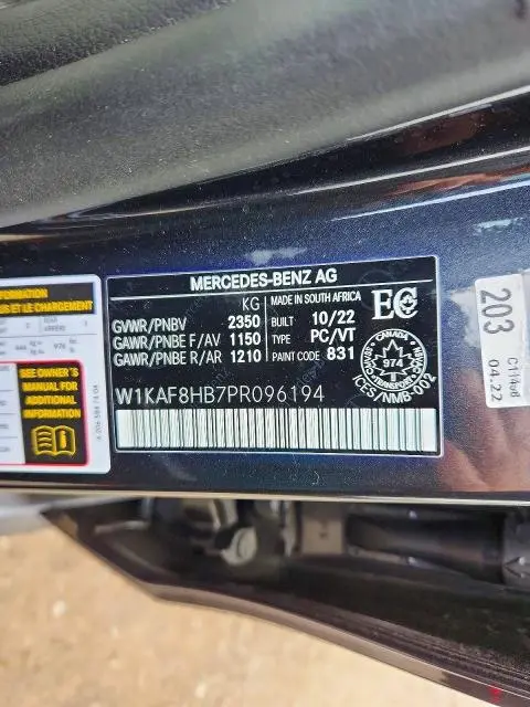 2023 MERCEDES-BENZ C 43 AMG  