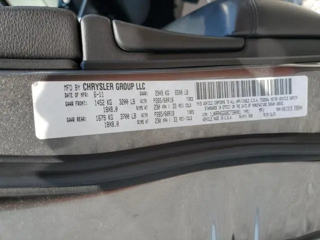 2011 JEEP GRAND CHEROKEE LAREDO  