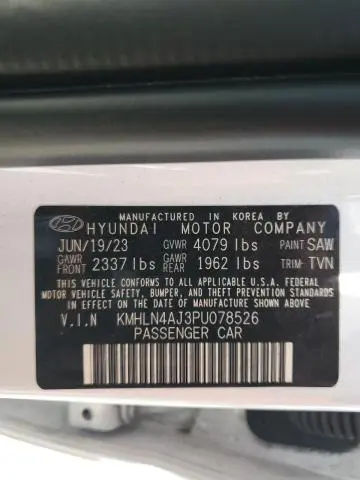 2023 HYUNDAI ELANTRA LIMITED  