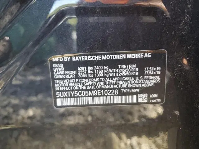 2021 BMW X3 XDRIVE30I  