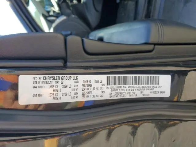 2012 JEEP GRAND CHEROKEE LAREDO  
