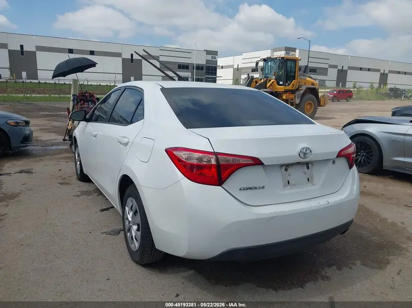 2019 TOYOTA COROLLA L