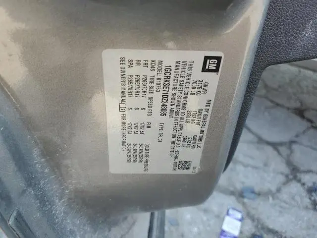 2013 CHEVROLET SILVERADO K1500 LT  