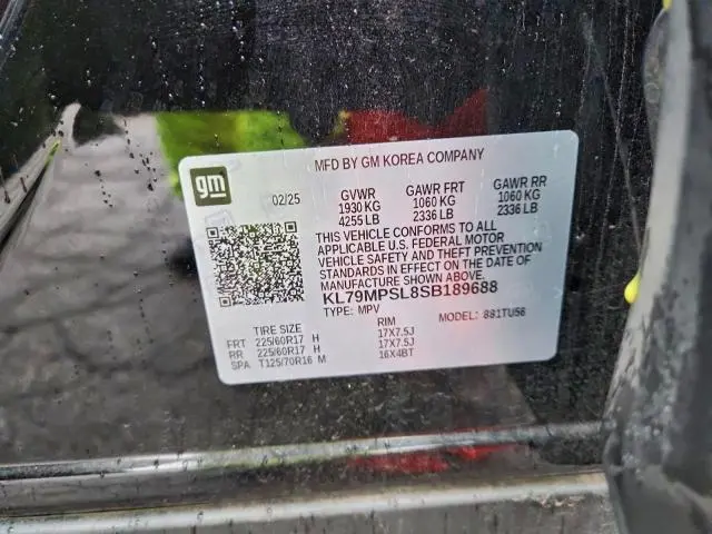 2025 CHEVROLET TRAILBLAZER LT  