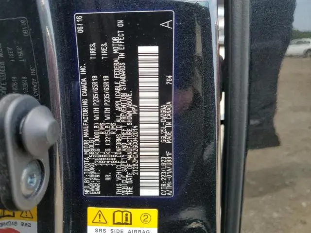 2016 LEXUS RX 350 BASE  