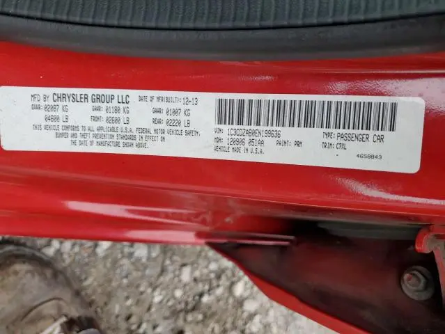 2014 DODGE AVENGER SE  