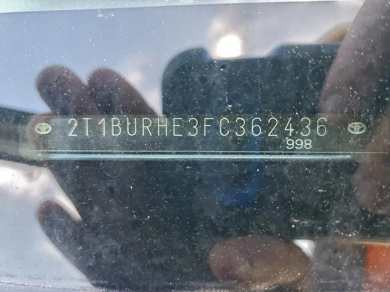 2015 TOYOTA COROLLA L  