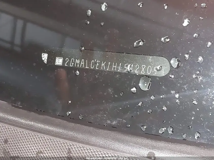 2017 CHEVROLET EQUINOX LT