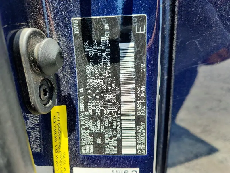 2014 TOYOTA 4RUNNER LIMITED  