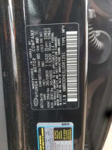 2020 HYUNDAI PALISADE SEL  