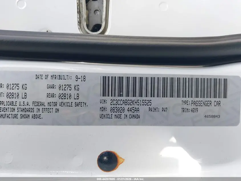 2019 CHRYSLER 300 300S