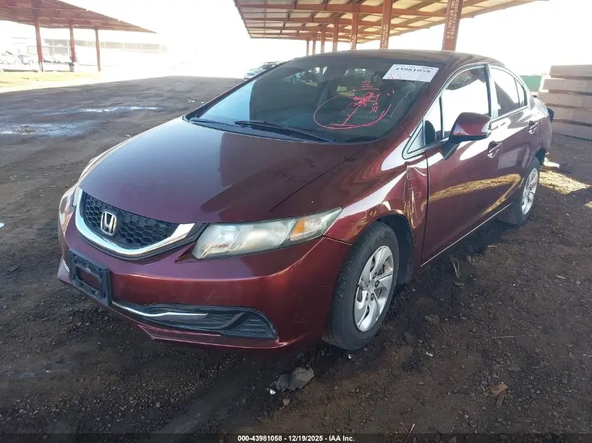 2013 HONDA CIVIC LX