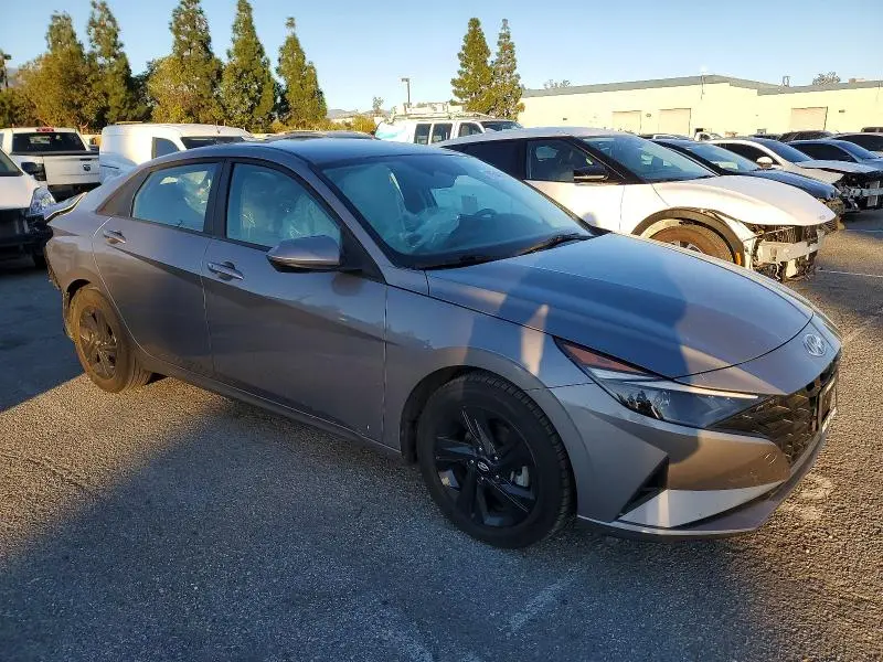 2022 HYUNDAI ELANTRA BLUE  