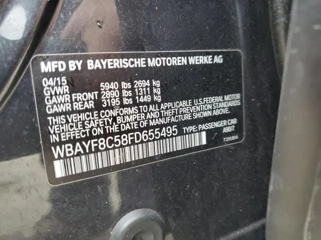 2015 BMW 750 LXI  