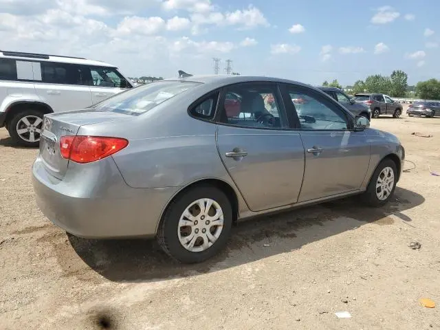 2010 HYUNDAI ELANTRA BLUE  