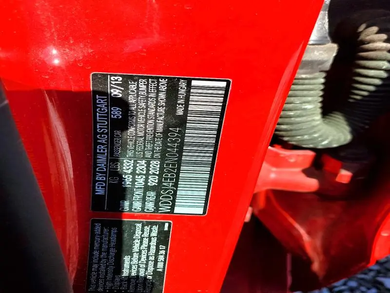 2014 MERCEDES-BENZ CLA 250  