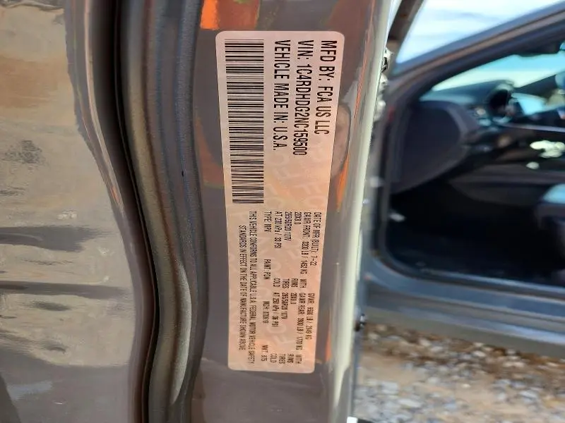 2022 DODGE DURANGO GT  