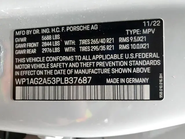 2023 PORSCHE MACAN S  