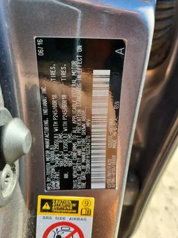 2016 TOYOTA HIGHLANDER LE  