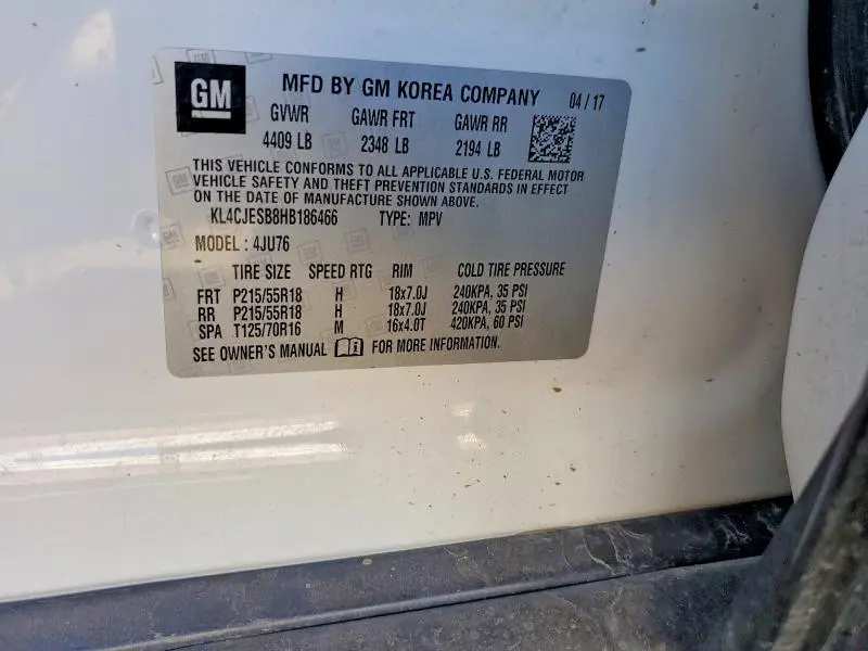 2017 BUICK ENCORE PREFERRED  