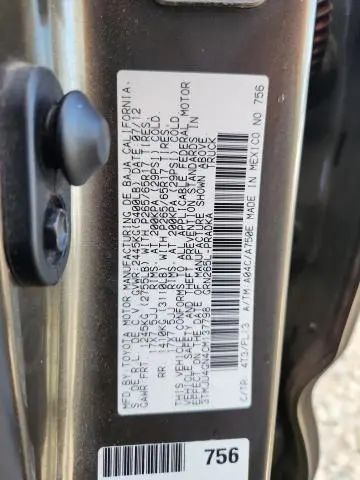 2012 TOYOTA TACOMA DOUBLE CAB PRERUNNER  