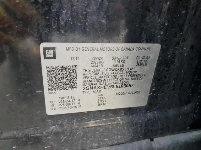 2020 CHEVROLET EQUINOX LS  