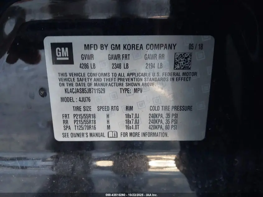 2018 BUICK ENCORE PREFERRED