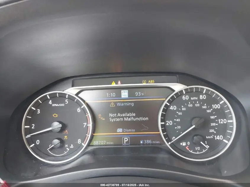 2020 NISSAN ALTIMA SL FWD