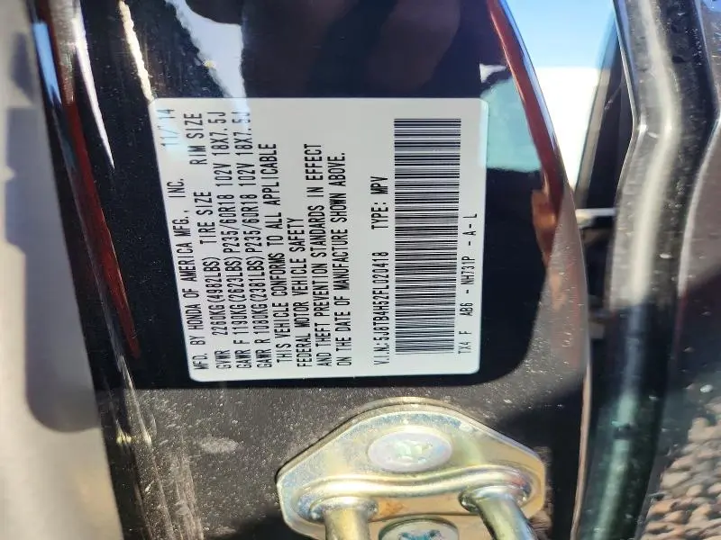 2015 ACURA RDX TECHNOLOGY  
