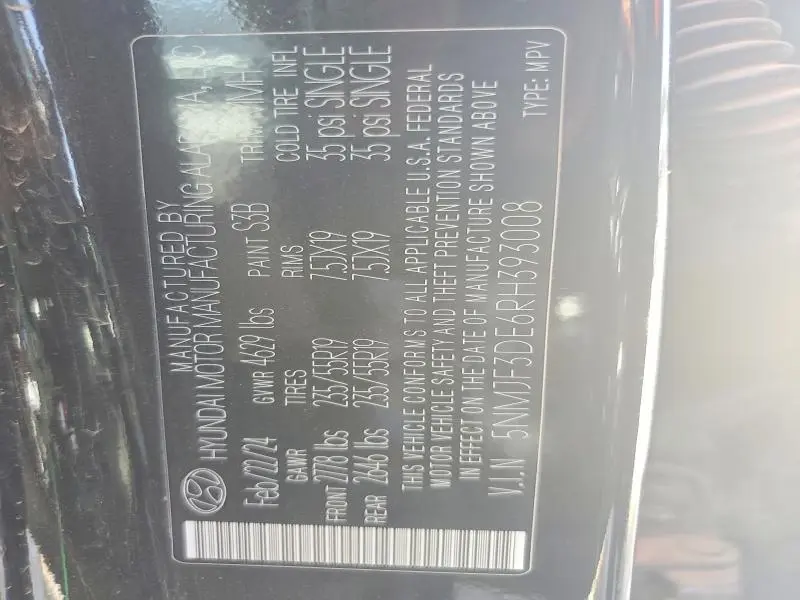 2024 HYUNDAI TUCSON SEL  