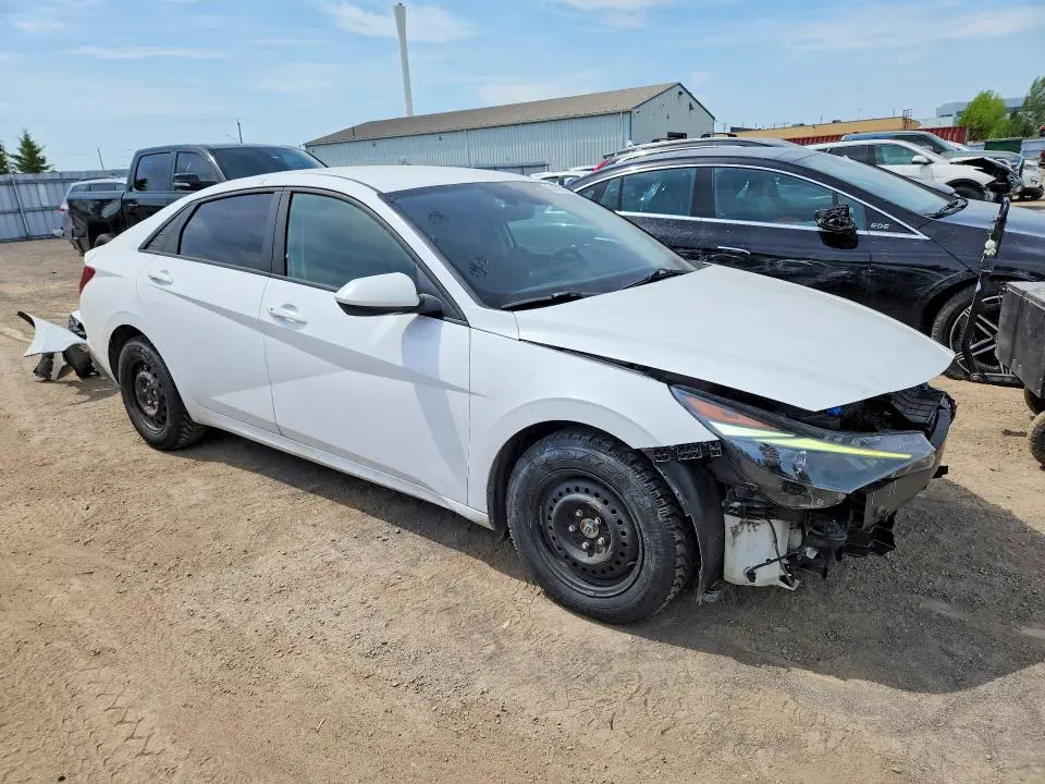 2021 HYUNDAI ELANTRA BLUE  
