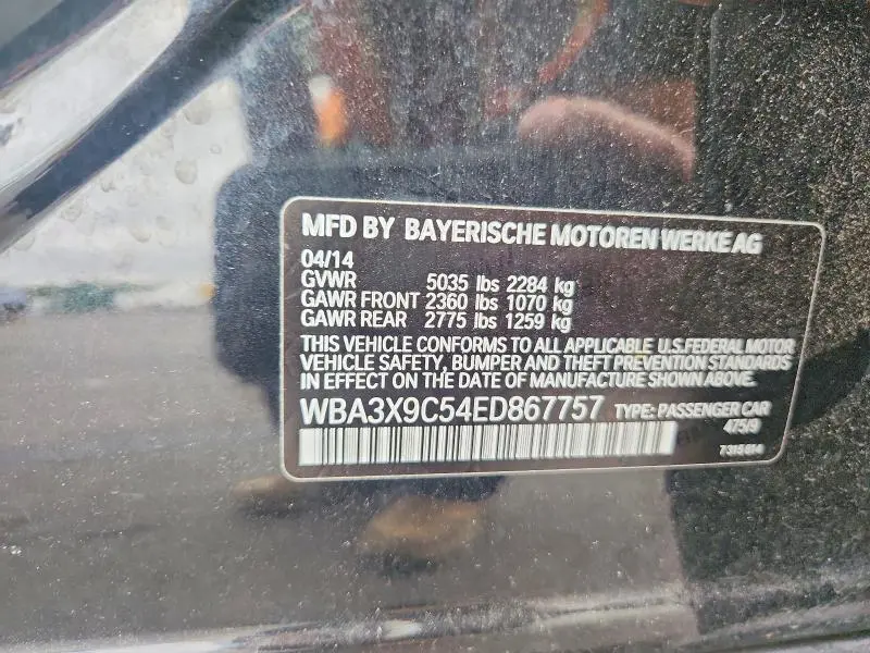 2014 BMW 335 XIGT  