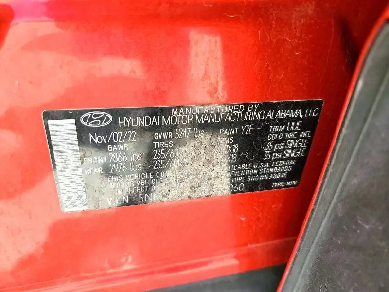 2023 HYUNDAI SANTA FE SEL  